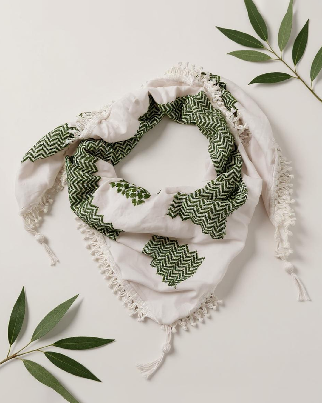 Olive Nablus Keffiyeh
